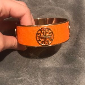 Gold and orange bangle bracelet!